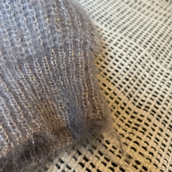 Lumina cropped, drop-sleeve, crew neck sweater - Picture 4 of 8